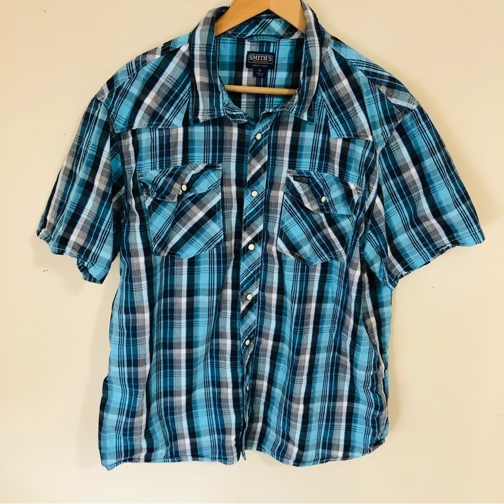 Smiths Workwear Button Front Shirt